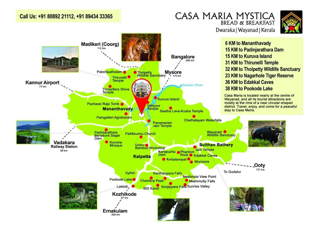 Casa Maria Mystica Apartments, Mananthavady, Wayanad 外观 照片